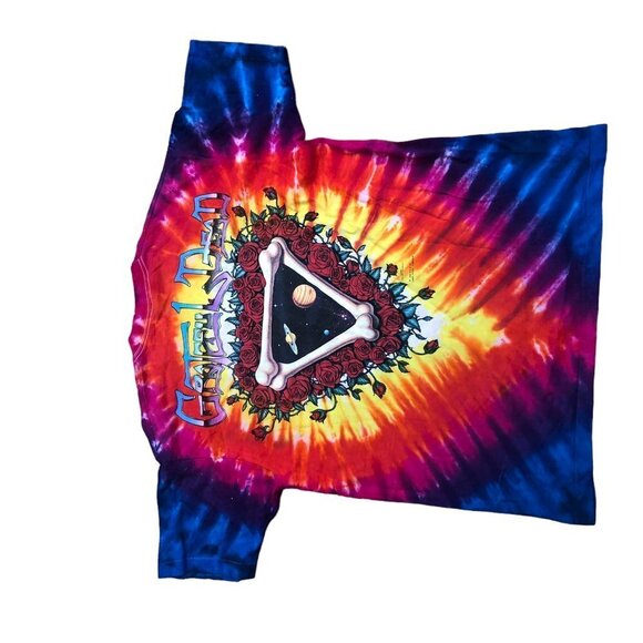 VINTAGE 1992 The Grateful Dead Tie Dye Graphic T Shirt XL - Picture 7 of 16